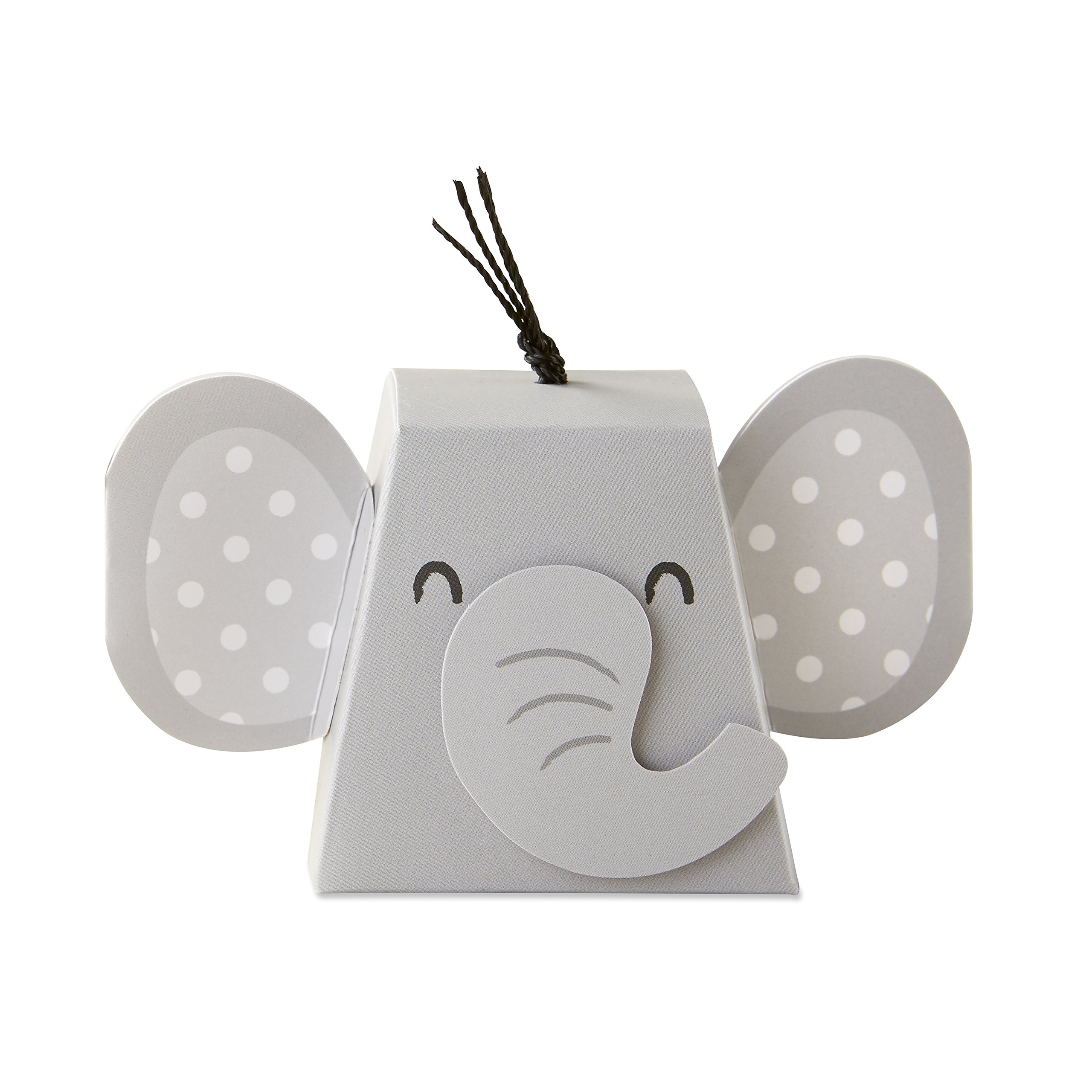 Amazon.com: Kate Aspen Adorable Elephant Favor Box (Set of 12